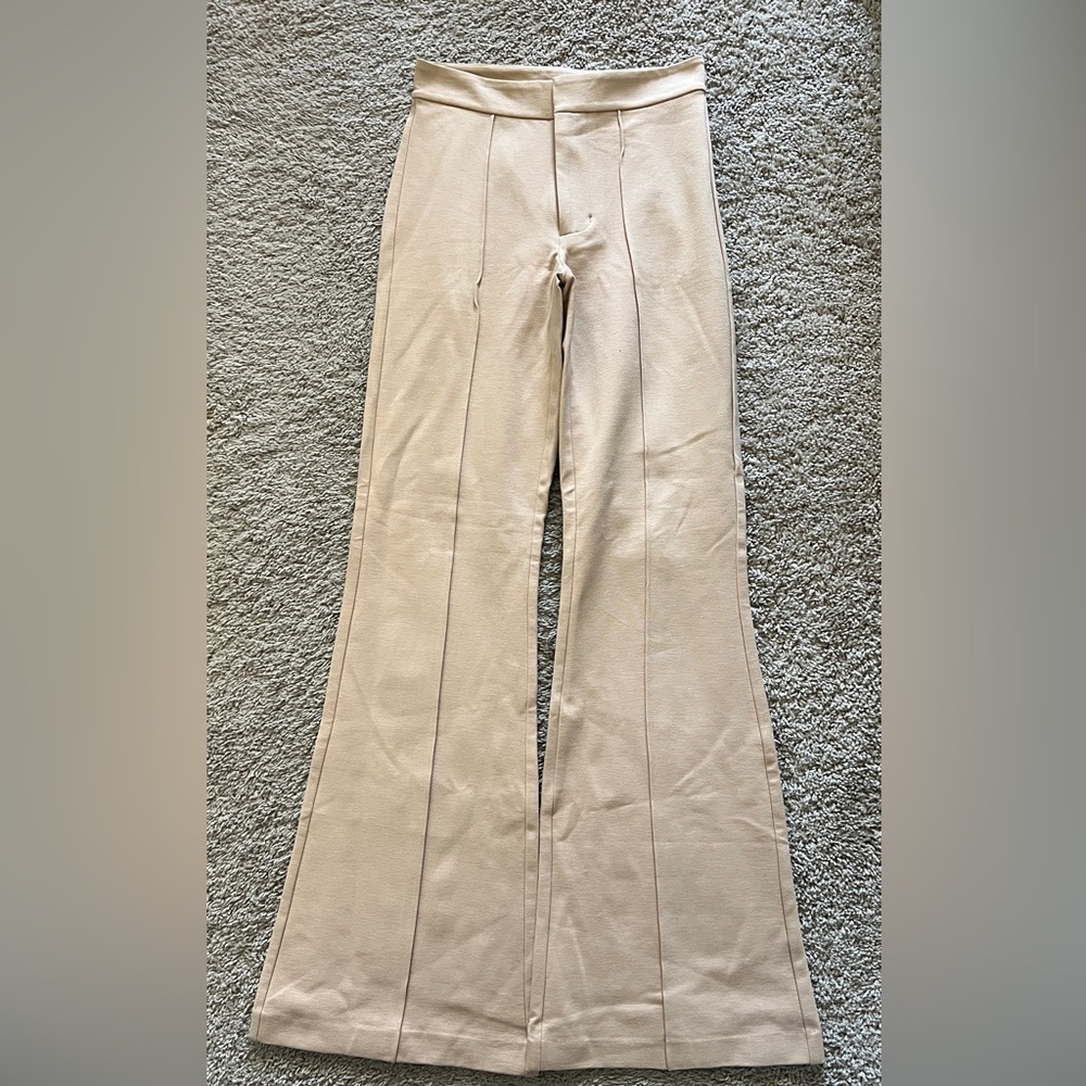 A New Day Tan Flare Pants